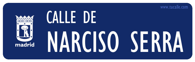 cartel_de_calle-de-NARCISO SERRA_en_madrid